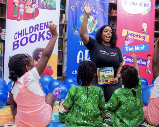 Louisa x Kunda kids reading