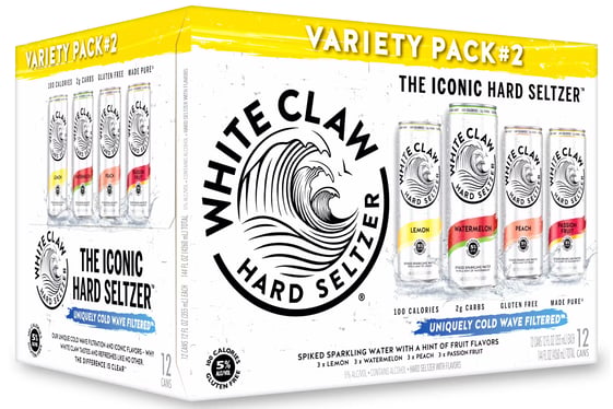 variety pack of the iconic hard seltzer White Claw
