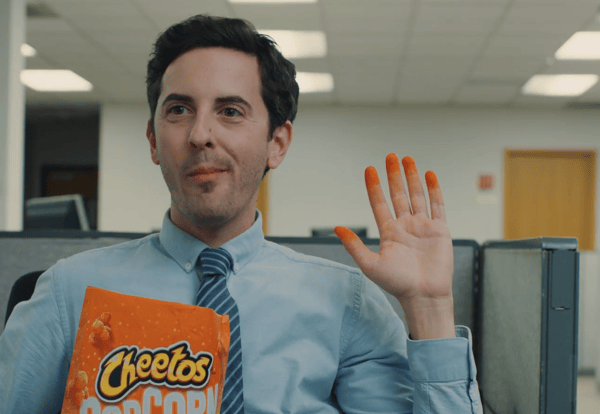 Cheetos cant touch this ad cheese dust