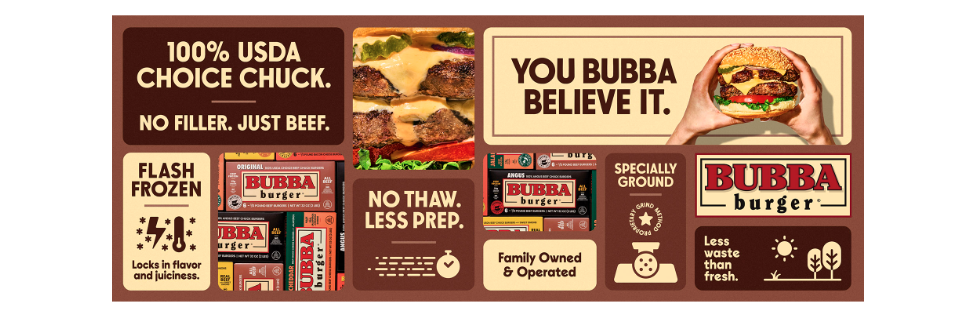 BUBBA Burgers campaign image