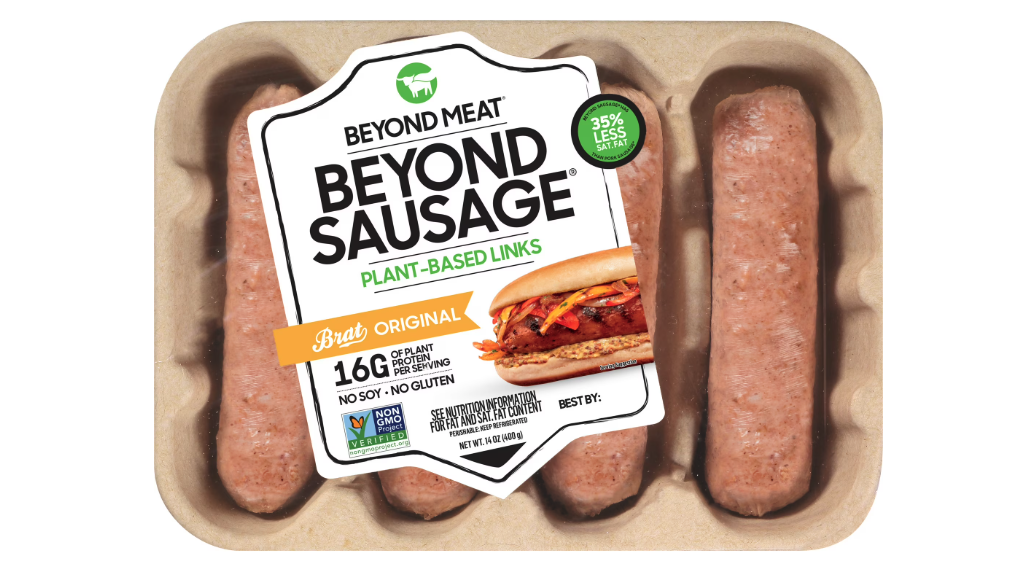 Beyond Meat plant based sausage