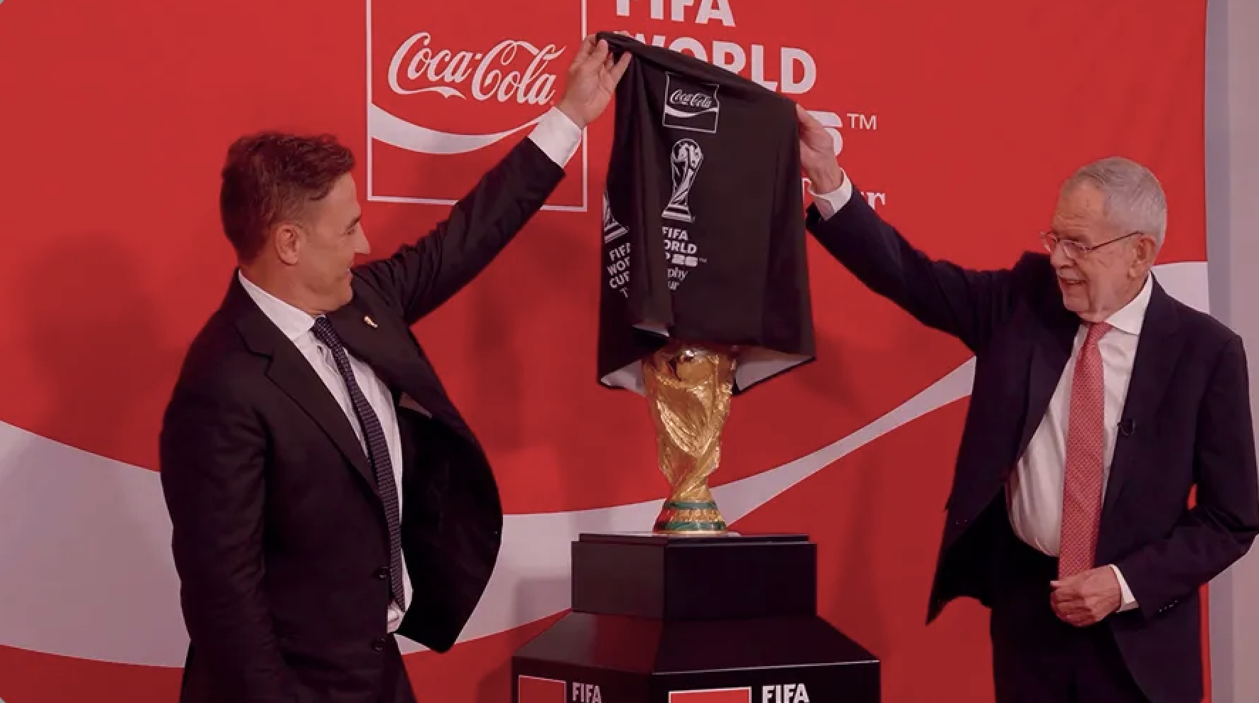 Coke world cup trophy tour unveiling 2026