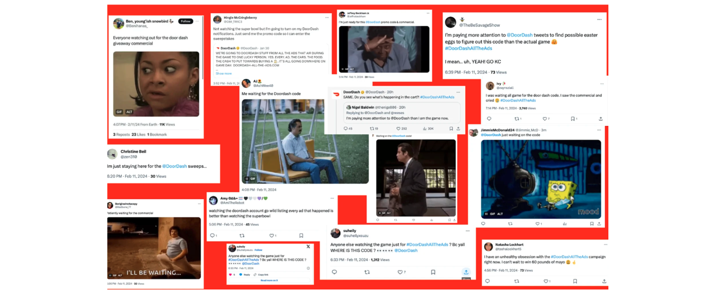 Social media users try to guess the code.