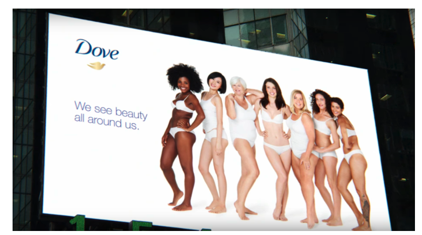 Dove Real Beauty campaign image