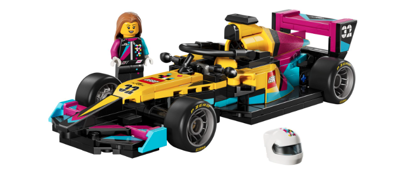 LEGO F1 race car toy