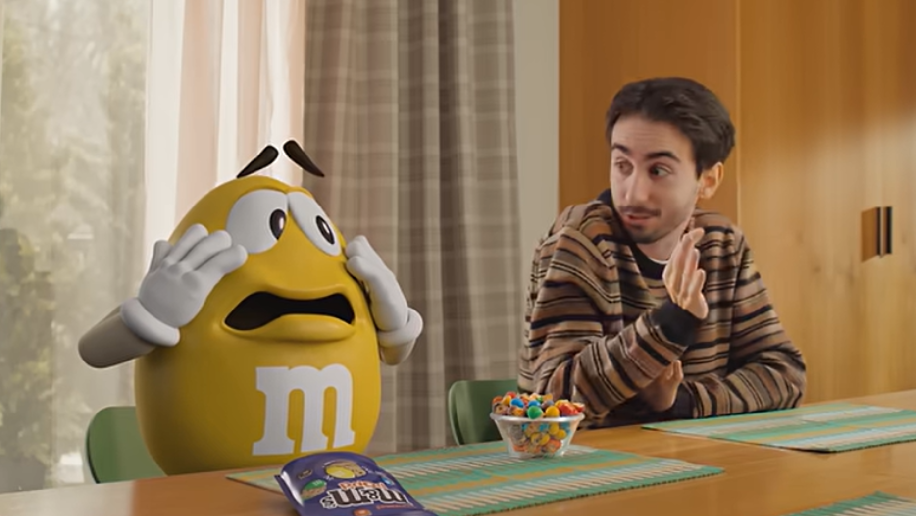 M&Ms What Have I Done ad image