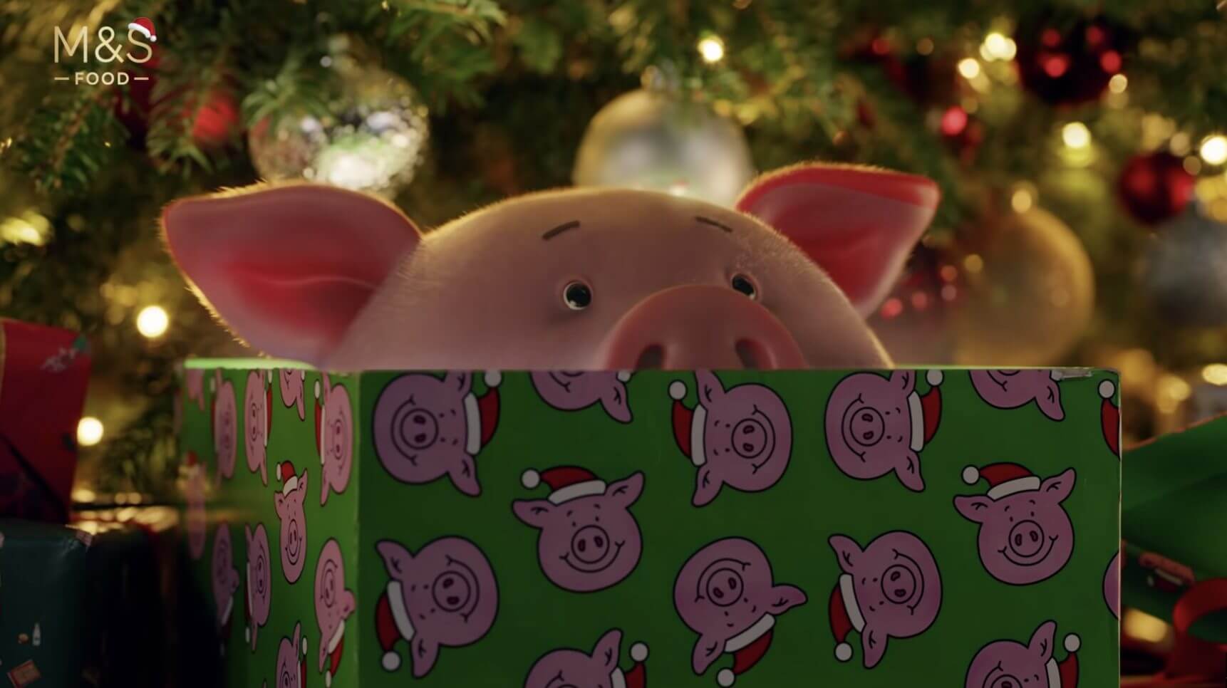 M&S Christmas ad 2021
