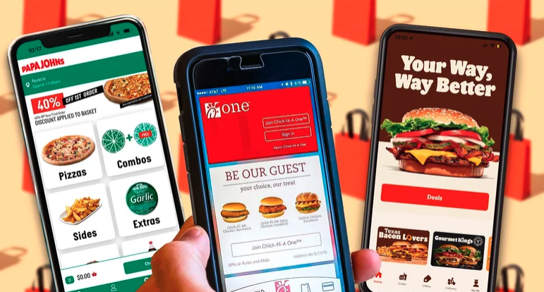 QSR app promos
