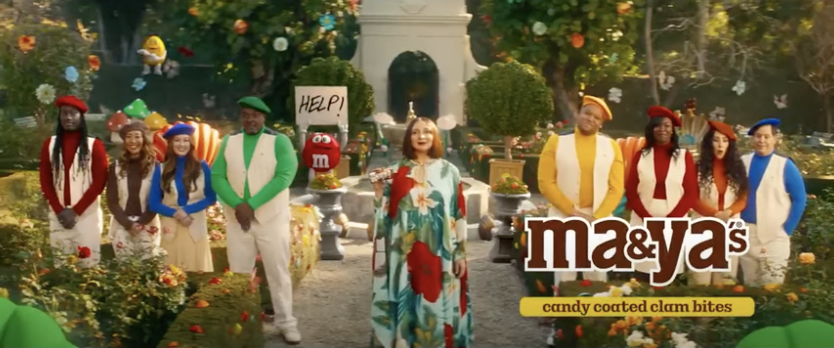 M&Ms ad
