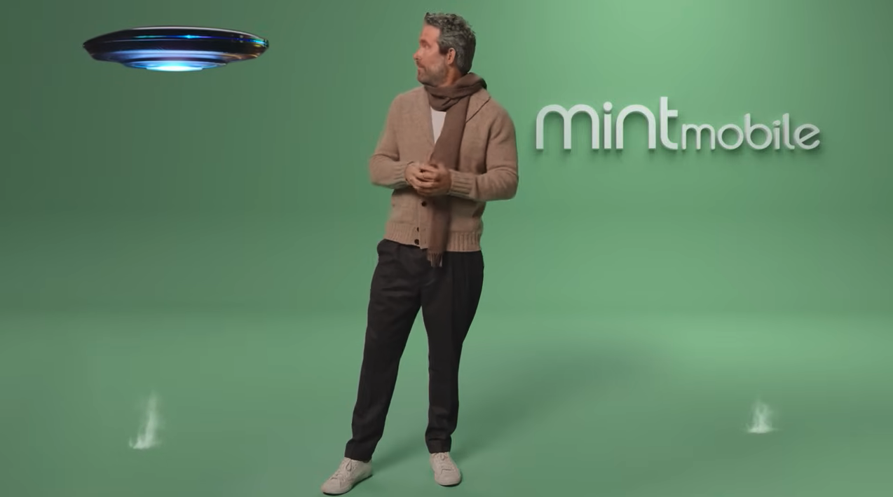 AdMiration: Mint Mobile ad screenshot
