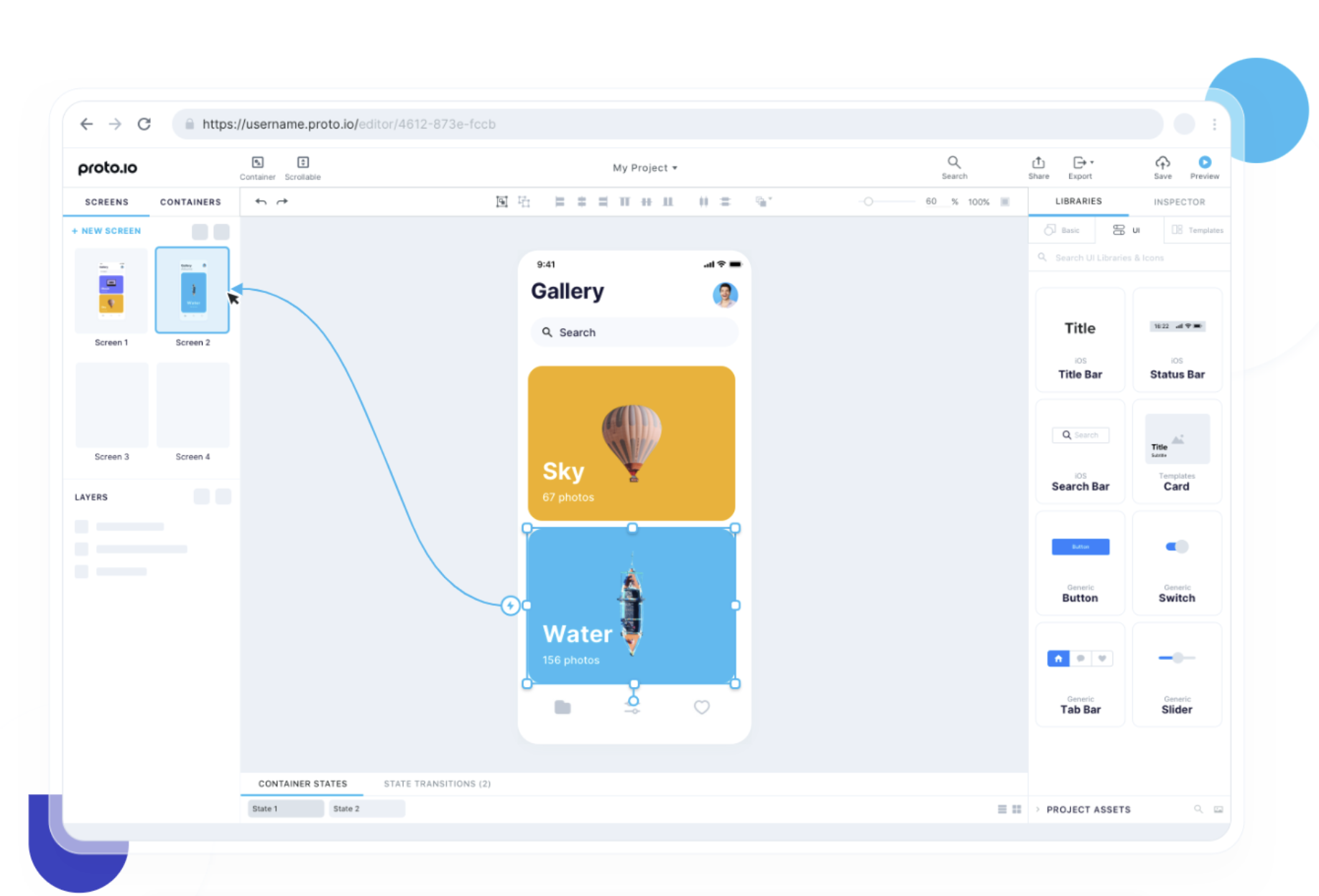 Proto.io platform