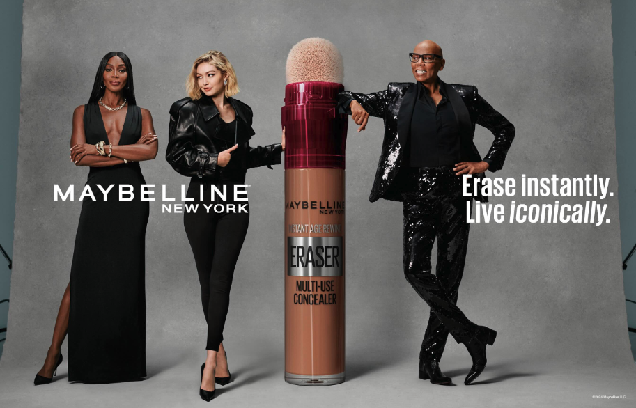 Maybelline Icons ad shoot