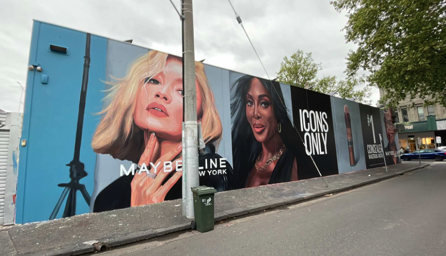 Maybelline Icons billboards