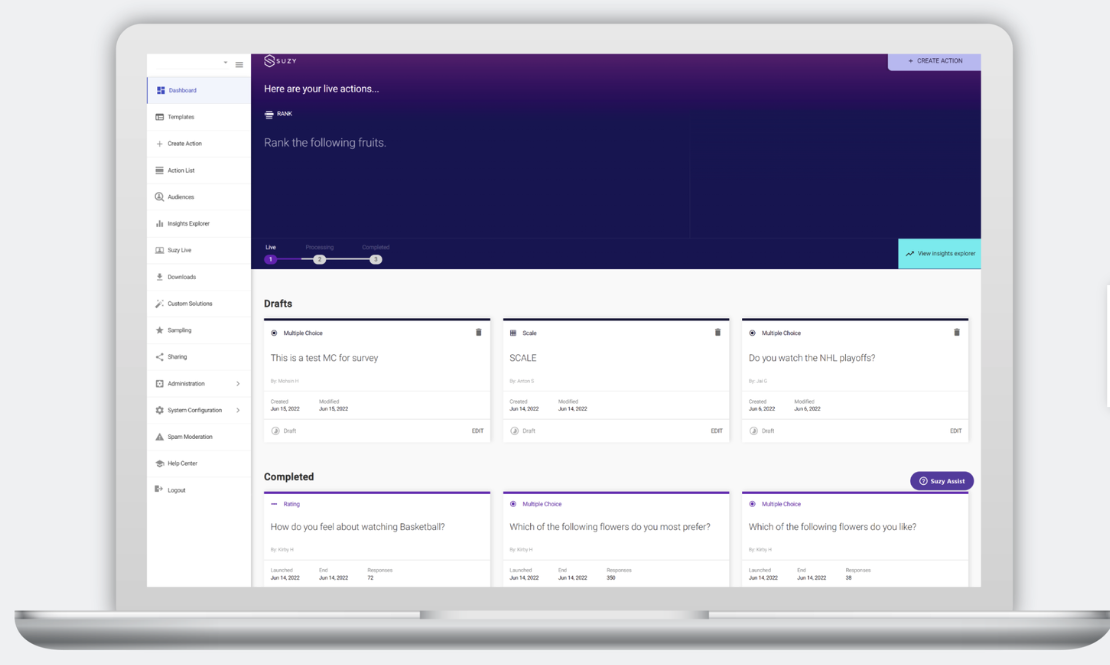 Suzy platform