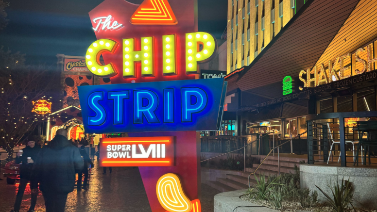 Super Bowl LIX Chip Strip