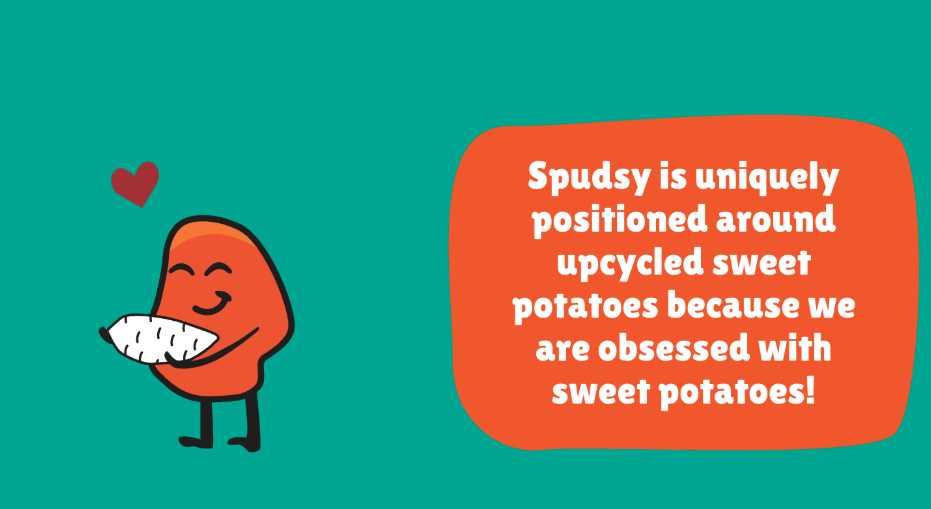 Spudsy features a simple, endearing copy on their site.