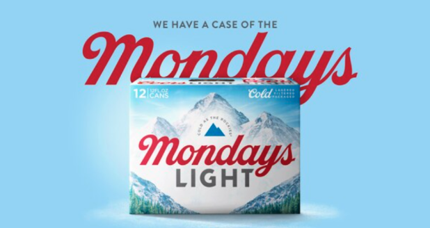 Coors Light Case of the Mondays