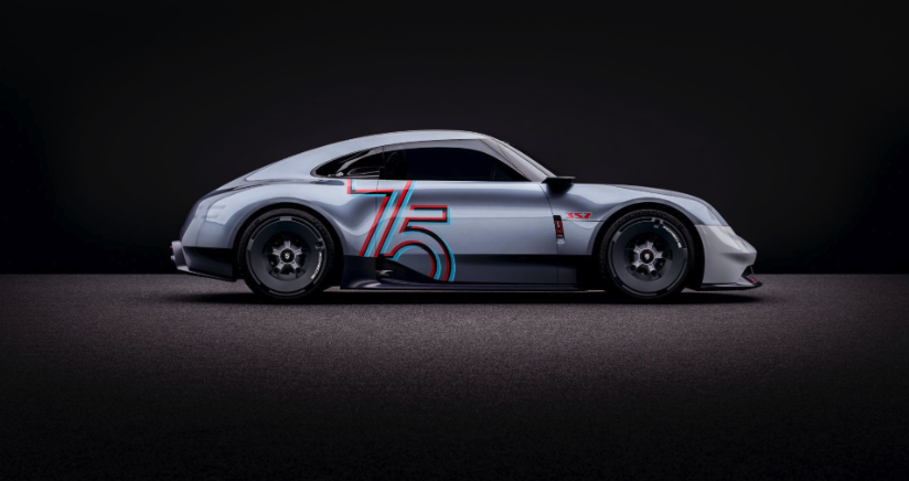 Anniversary concept car an homage to the first Porsche model line, the 356
