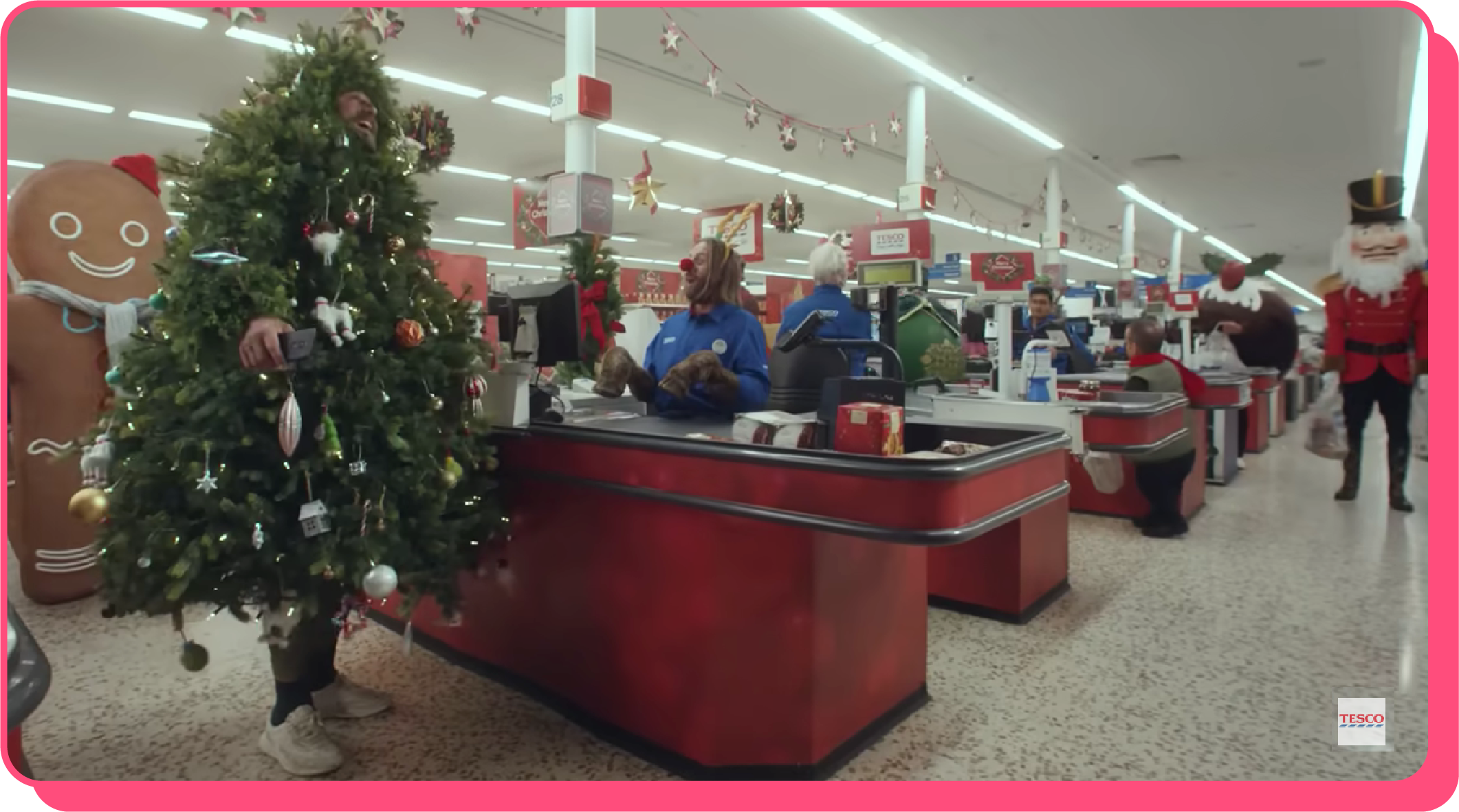 Blog / Image / Tesco 2023 Christmas ad screenshot