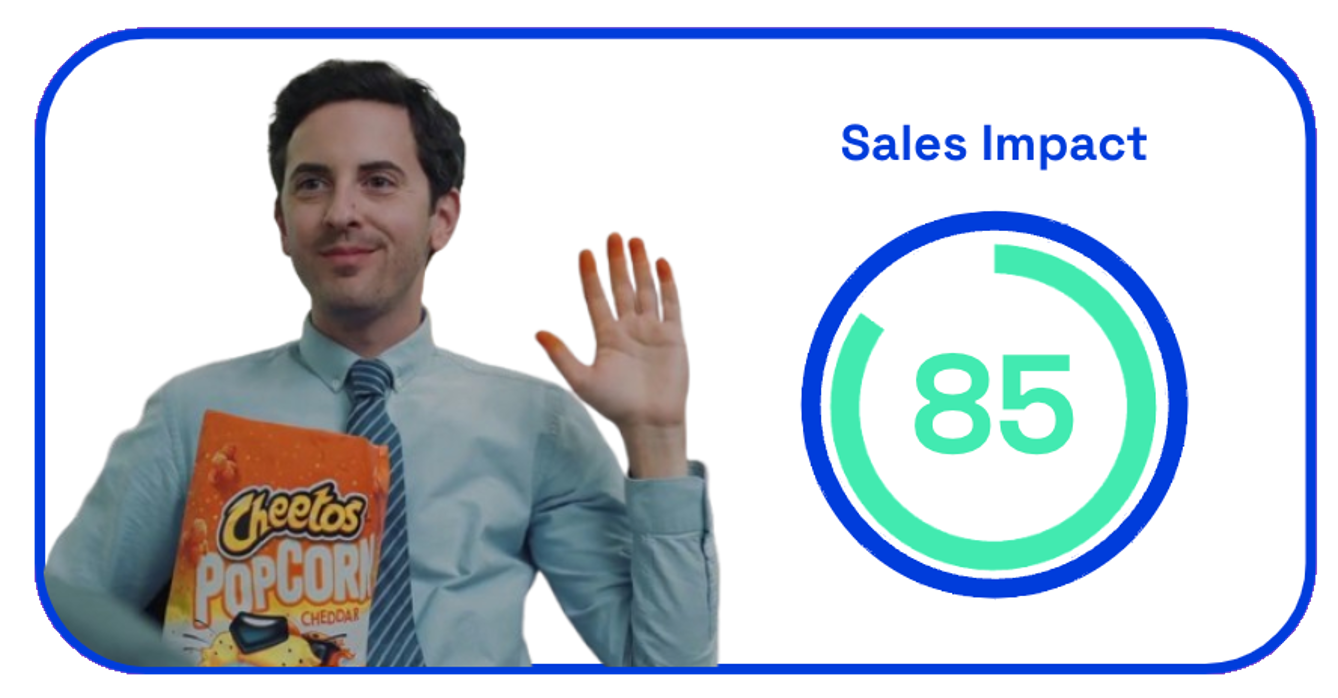 Cheetos sales impact Can't Touch This ad