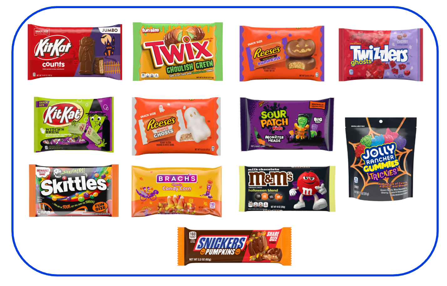 Top 12 Halloween candies of 2025