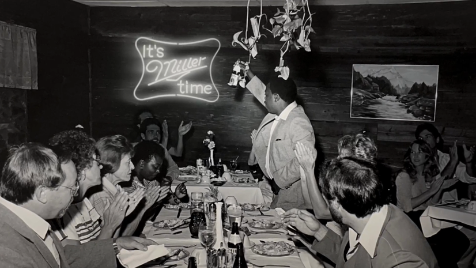 Miller Lite old photograph collected for 50 years campaign 