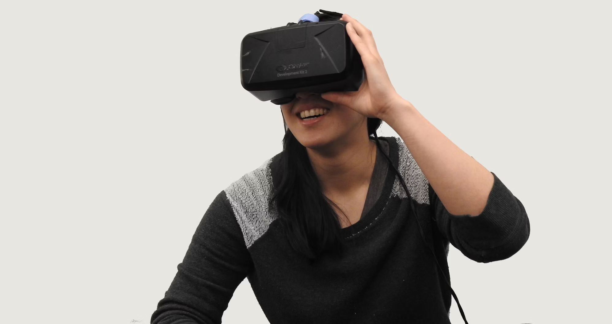 VR set for shelf test