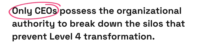 the power CEOs possess quote